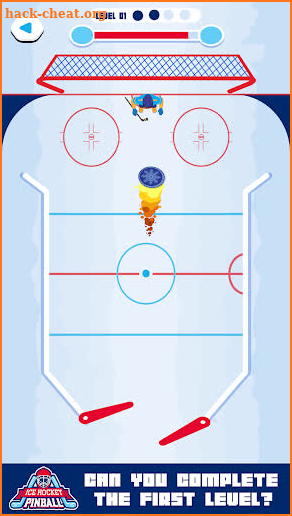 Ice Hockey Flipper - Ball Shot screenshot