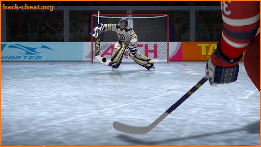 Ice Hockey penalty shot screenshot