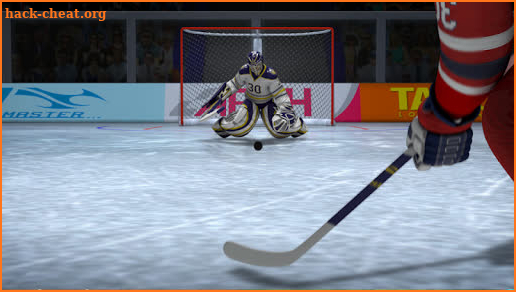 Ice Hockey penalty shot screenshot