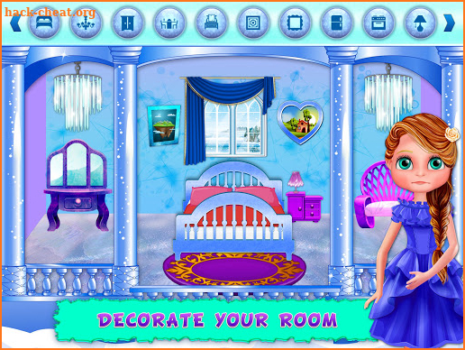 Ice Princess Doll House Decorating & Design screenshot