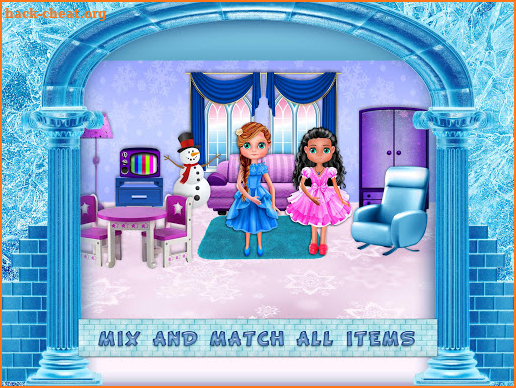Ice Princess Doll House Decoration screenshot