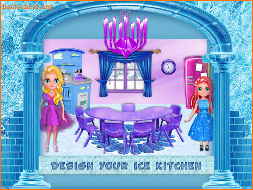 Ice Princess Doll House Decoration screenshot