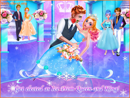 Ice Princess Magic Makeover: The Prom Queen screenshot
