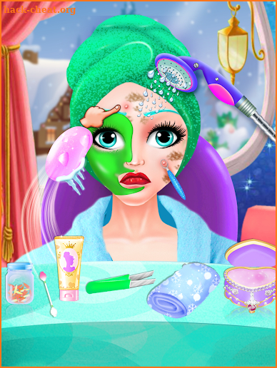 Ice Princess Makeover Salon Fashion Makeup screenshot