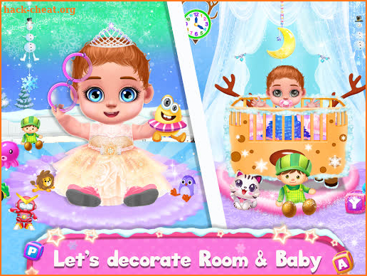 Ice Princess Pregnant Mom and Baby Care Games screenshot