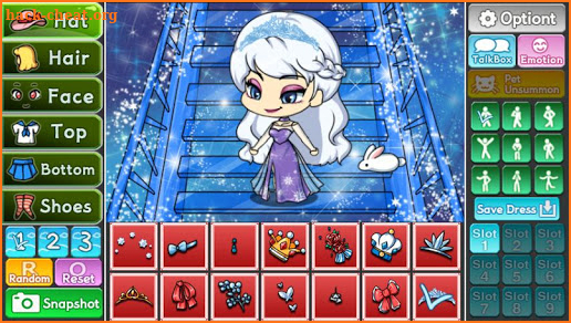 Ice Princess Pretty Girl : dress up game screenshot
