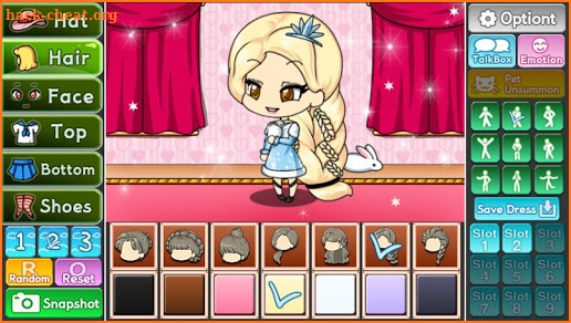 Ice Princess Pretty Girl : dress up game screenshot