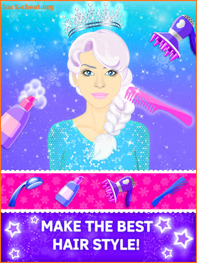 Ice Princess Salon. Premium screenshot