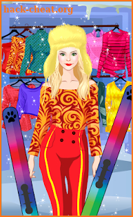 Ice Princess Ski Dress up screenshot
