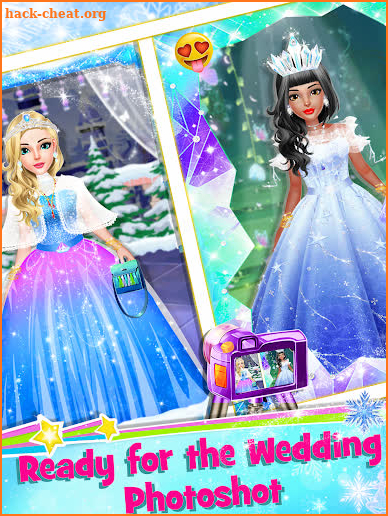 Ice Princess Wedding Dress Up Stylist screenshot