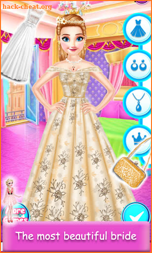 Ice Princess Wedding Game screenshot