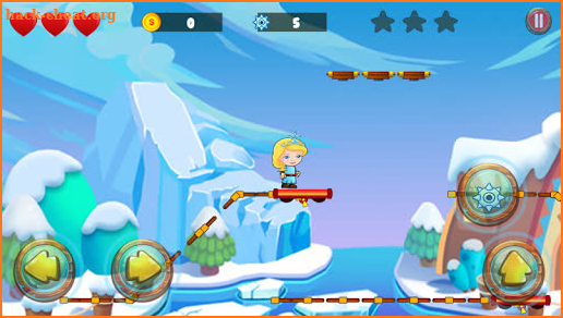 Ice Princess Winter Run Adventure screenshot