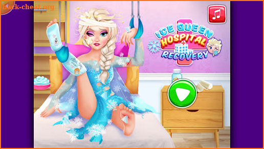 Ice Queen Hospital Recovery screenshot