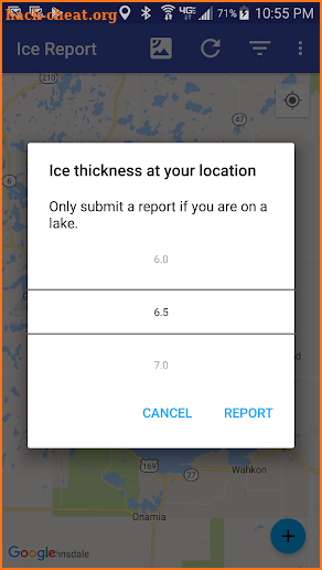 Ice Report screenshot