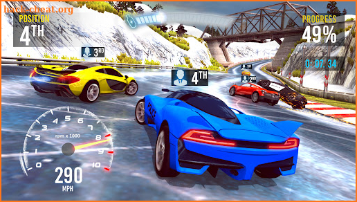 Ice Road Death Car Rally: Car Racing Games screenshot