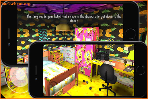 Ice Rod Sponge Cream Horror Neighbor game screenshot