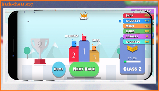 Ice Run.io - Racing Game screenshot