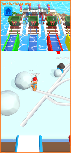 Ice Runner Battle: Snow Race screenshot