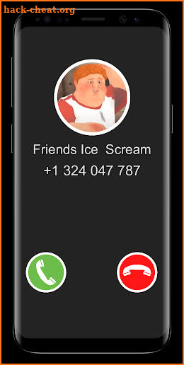 Ice  Scream 6 man  Fake Call screenshot