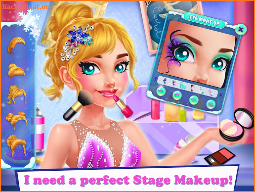 Ice Skating Ballerina: Dress up & Makeup Girl Game screenshot