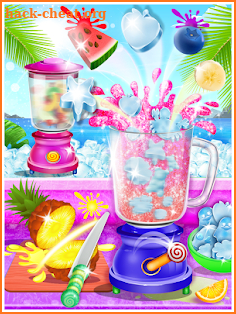 Ice Slush Cold Drink Maker - Kids Cooking Game screenshot