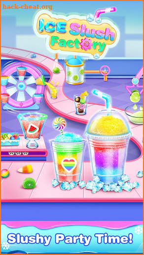 Ice Slush Maker - Slushy Ice Candy Rainbow Honey screenshot