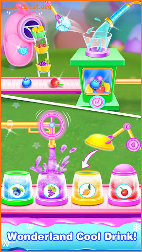 Ice Slush Maker - Slushy Ice Candy Rainbow Honey screenshot