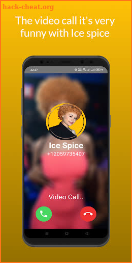 Ice Spice Fake Call screenshot