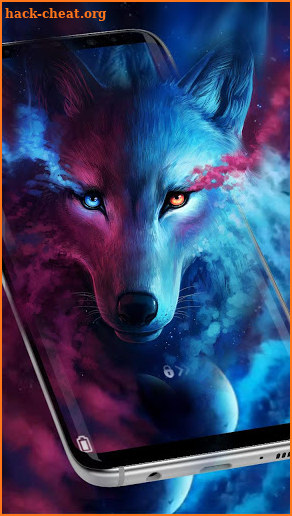 Ice Wolf Live Screen Lock screenshot