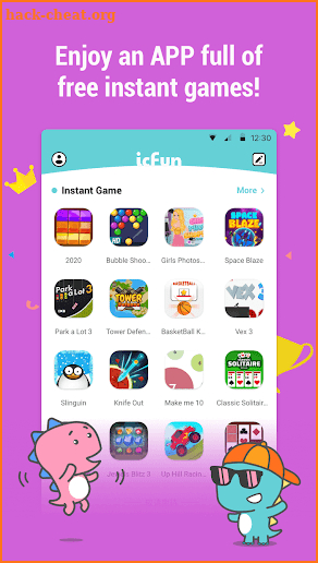 icFun - Play fun games, Battle with friends! screenshot