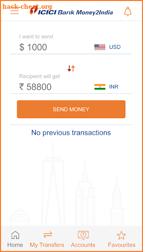 ICICI Bank Money2India screenshot