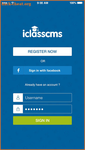 iClassCMS screenshot