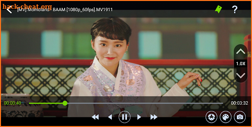 iClooPlayer (Reverse Video Player) screenshot