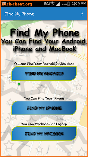 iCloud Find My Phone (Android And iPhone) screenshot