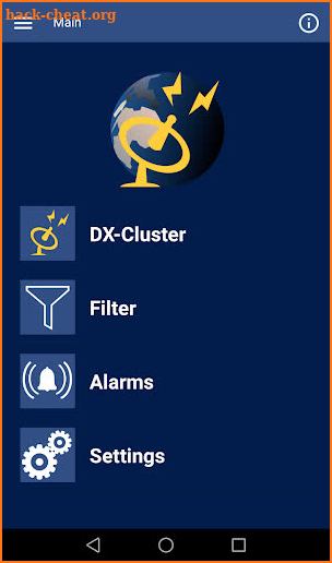 iCluster - The DX-Cluster database screenshot