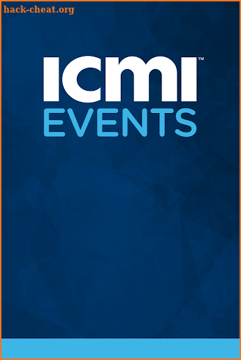 ICMI Events screenshot