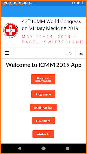 ICMM 2019 screenshot