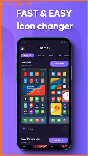 Icon changer: custom app icons maker screenshot