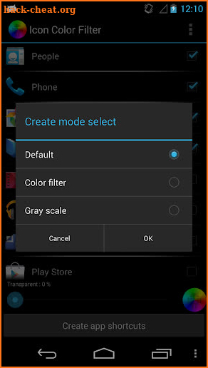 Icon Color Filter Lite screenshot