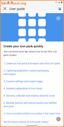 Icon Pack Creator - create your icon pack anywhere screenshot
