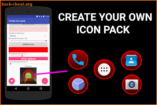 Icon Pack Generator - Custom icon pack maker screenshot