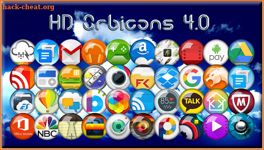 Icon Pack HD Orbicons screenshot