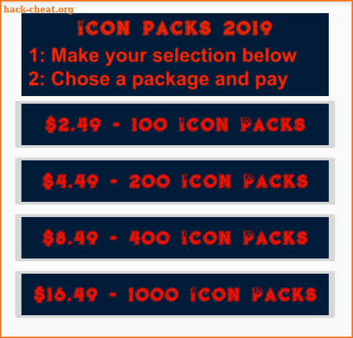 Icon Packs 2019 screenshot
