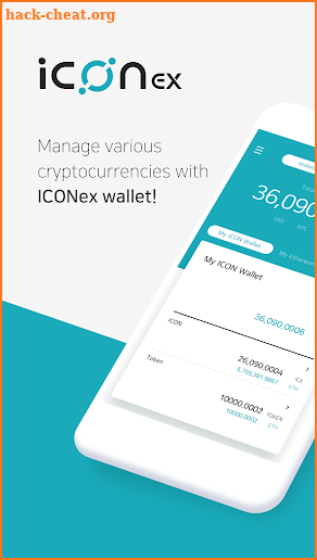 ICONex screenshot
