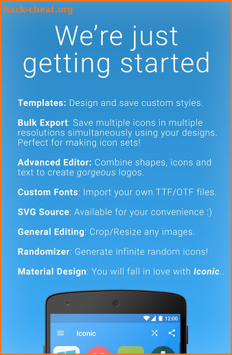 Iconic: Icon Maker, Custom Logo Graphic Design App screenshot