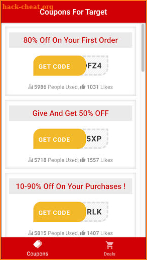 iCoupons: Coupons For Target screenshot