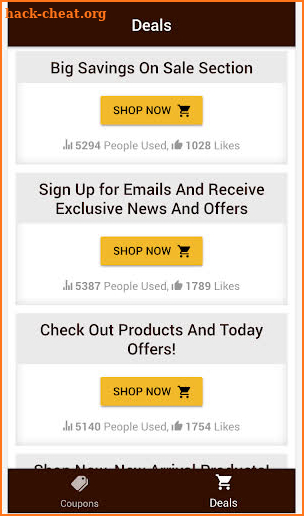 iCoupons: Smart Coupons For Chipotle & Discounts screenshot
