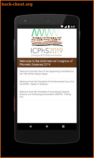 ICPhS 2019 screenshot