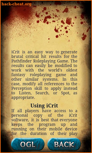 iCrit screenshot
