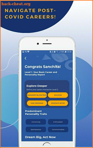 ICS Career GPS - One-Stop Career Guidance App screenshot